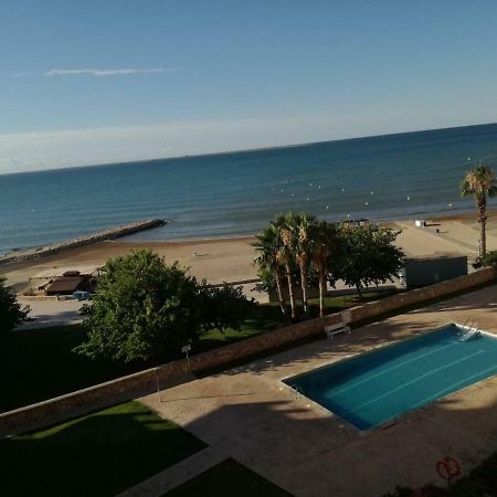 Atico Primer Linea De Mar Con Piscina En Ebrehogar Sant Carlos de la Ràpita Extérieur photo