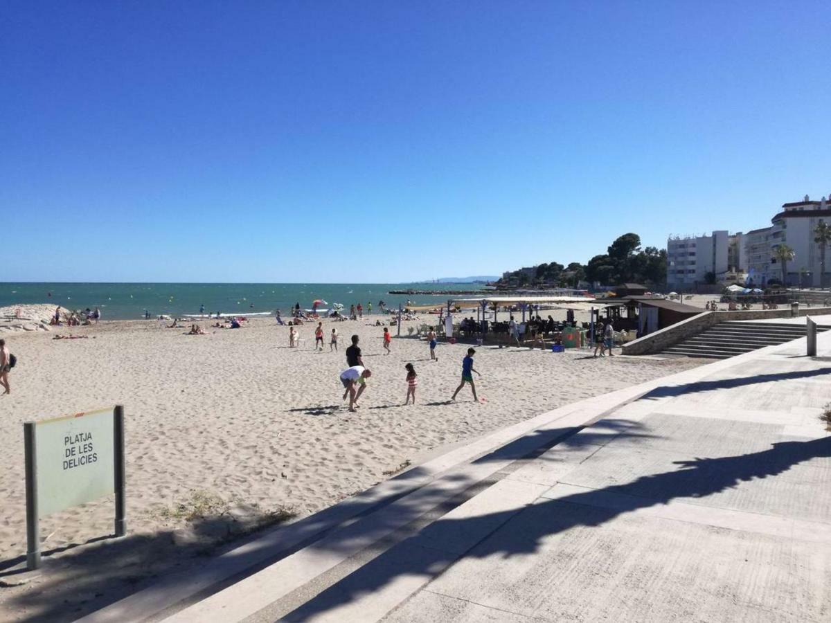 Atico Primer Linea De Mar Con Piscina En Ebrehogar Sant Carlos de la Ràpita Extérieur photo