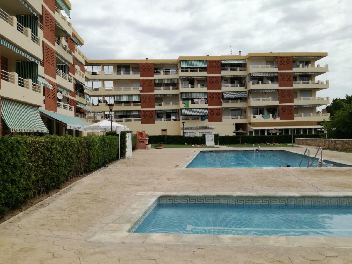 Atico Primer Linea De Mar Con Piscina En Ebrehogar Sant Carlos de la Ràpita Extérieur photo